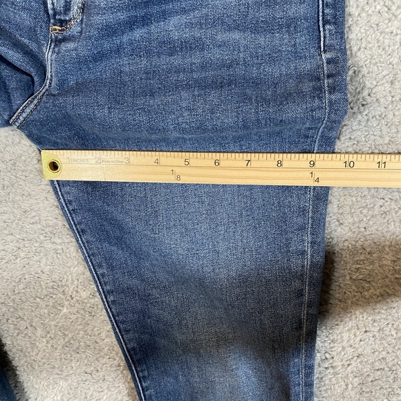 Abercrombie & Fitch Jeans‎ Womens 4R/27 Flare High Rise Denim Stretch Boho Artsy - Picture 6 of 16